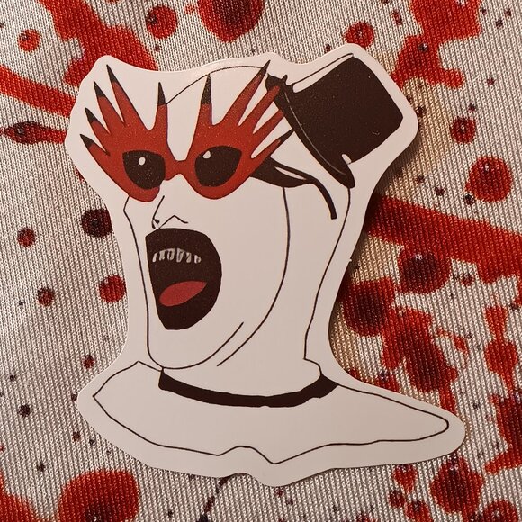 Art The Clown Terrifier Stickers - Picture 9 of 9